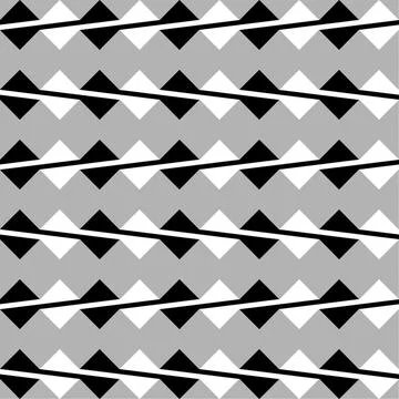 Square illusion, Geometric optical illusion pattern. イラスト素材
