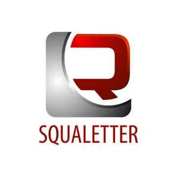 Square initial letter R logo concept design. 3D three dimensional style. Symb Stock Illustration