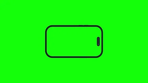 Square Isolated Green Screen Stock Footage Video stock 343928590