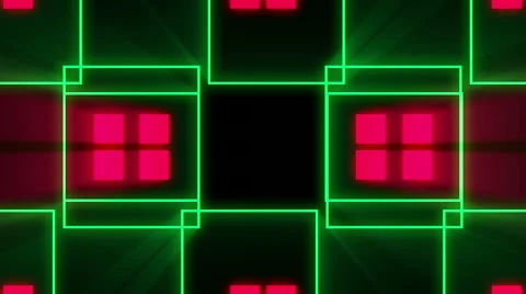 Square kaleidoscope Stock Footage 46365084