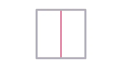 A square with layout arranged within it, creating a grid-like pattern. Stock Footage 334930933