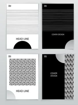 Square layoutbanners. Covers design templates for brochure, flyer, magazine Stock Illustration