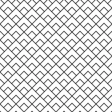 Square Lines Geometric Pattern Background Vector Stock Illustration