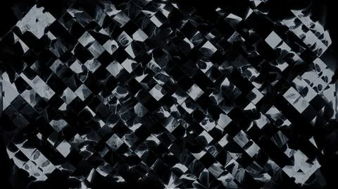 Square liquid glass panels with the effect of water like texture. Design. Alien Illustrazione stock
