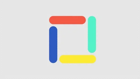 Square Loader Animates for Software Dashboards and Mobile Apps Stock Footage 342731760