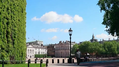 Square in London Stock Footage 155169168