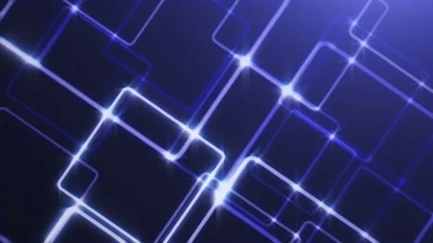 Square loopable abstract animation Stock Footage 83997564