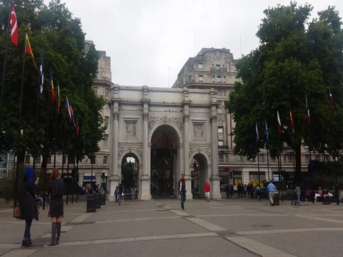 The Square at Marble Arch Stock-Footage 77829760
