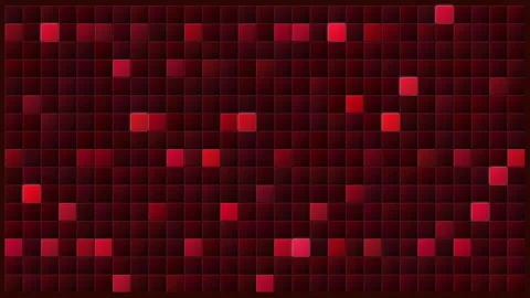 Square Matrix 4K Lacquer Red rain   Stock-Footage 322527300