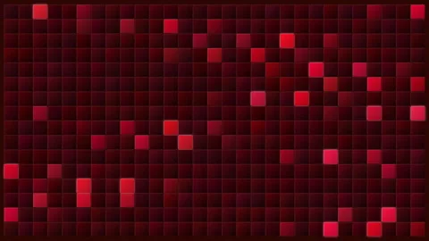 Square Matrix 4K Lacquer Red snake  Stock Footage 322527770