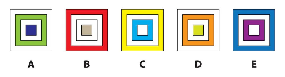 Square Mind Game Stock Illustration