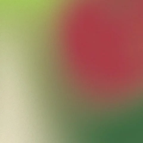 Square Modern Green and Red Animated Gradient Background with Film Grain Stock Footage 334873790