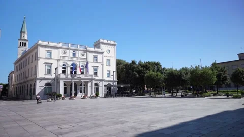 Square of Monfalcone Stock Footage 200772473