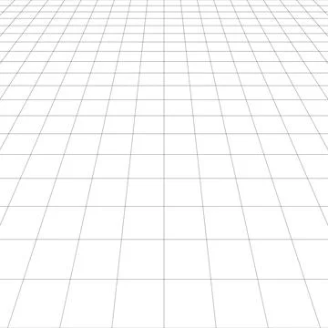 Square Monochrome Abstract Three Dimensional Grid Ascending Effect Illustrazione stock
