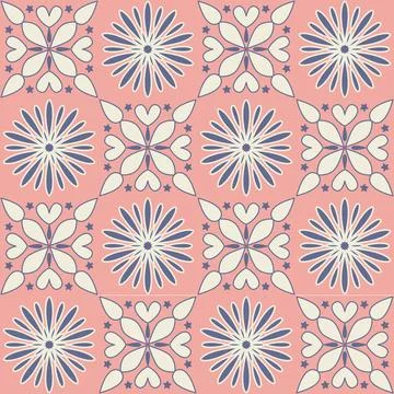 Square mosaic for decorating, ceramic tile design ornate arabic moroccan pa.. Illustrazione stock