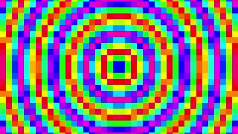 Square mosaic soft blur circular repeat pattern animation Stock Footage 237958251