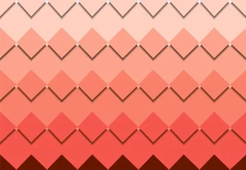 Square mosaic vector background corner design Stock Illustration