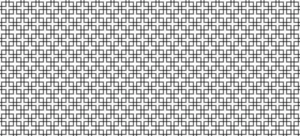 Square Motifs Pattern Stock Illustration