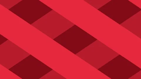 Square motion background loop red Video stock 64558183
