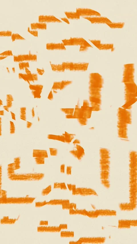 Square objects animation with several transformations. Video stock 246330533