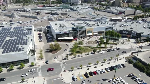 Square One Shopping District Stock Footage 228652039