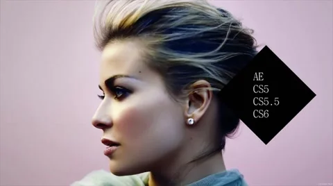 Square Opener - Slideshow After Effects素材