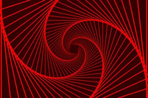 Square optical illusion pattern イラスト素材