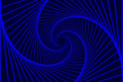 Square optical illusion pattern イラスト素材