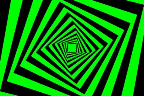 Square optical illusion pattern イラスト素材