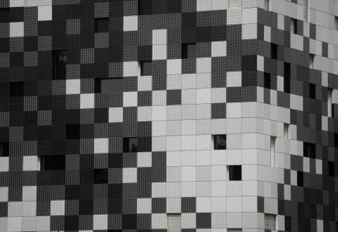 Square or rectangular shaped object Stock Photos