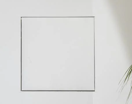 Square or rectangular shaped object Foto stock