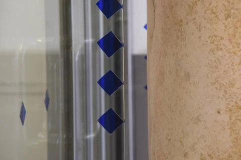 Square or rectangular shaped object, pattern and texture on a surface squa... 스톡 사진