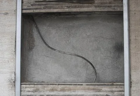 Square or rectangular shaped object, pattern and texture on a surface squa... Foto stock