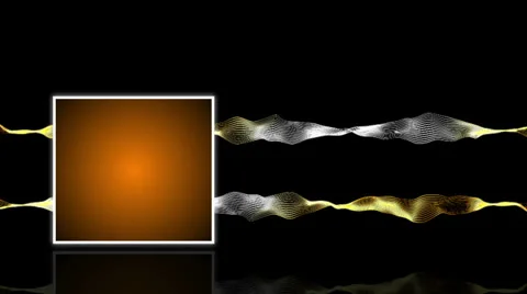 Square Orange String Stock-Footage 25335285