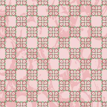 Square ornament Stock Illustration