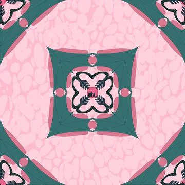 Square ornament Stock Illustration