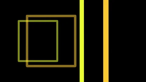 Square outline vibrate Stock-Footage 98273253