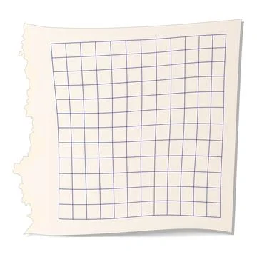 Square paper for math icon 스톡 일러스트