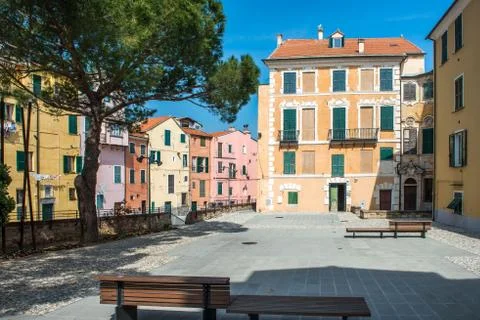 Square in Parasio Stock Photos