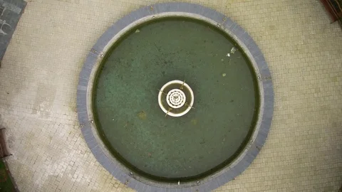 Square Park top View Stock Footage 82347250