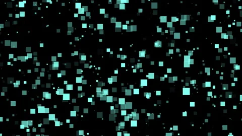 Square Particle Flying Forward Video Animated Background Stock Footage 338374364