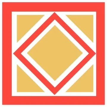 Square pattern 16 Stock Illustration