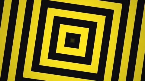 Square pattern animation with black and yellow colors Stock Footage 340845486