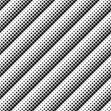 Square pattern background - monochrome abstract vector design イラスト素材