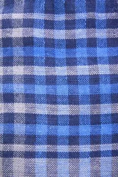 Square pattern on cloth Stock Photos