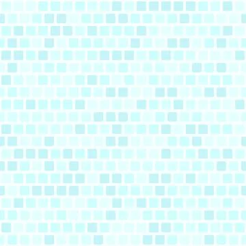 Square pattern. Cyan seamless vector background Stock Illustration
