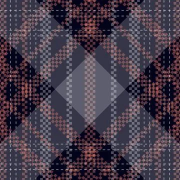Square pattern geometric elegant tartan textile design vector イラスト素材