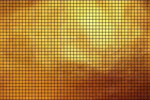 Square pattern golden texture shiny luxury gradient abstract Illustrazione stock