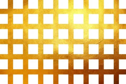 Square pattern golden texture shiny luxury abstract background Stock Illustration