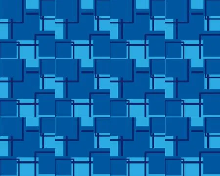 Square pattern Illustrazione stock